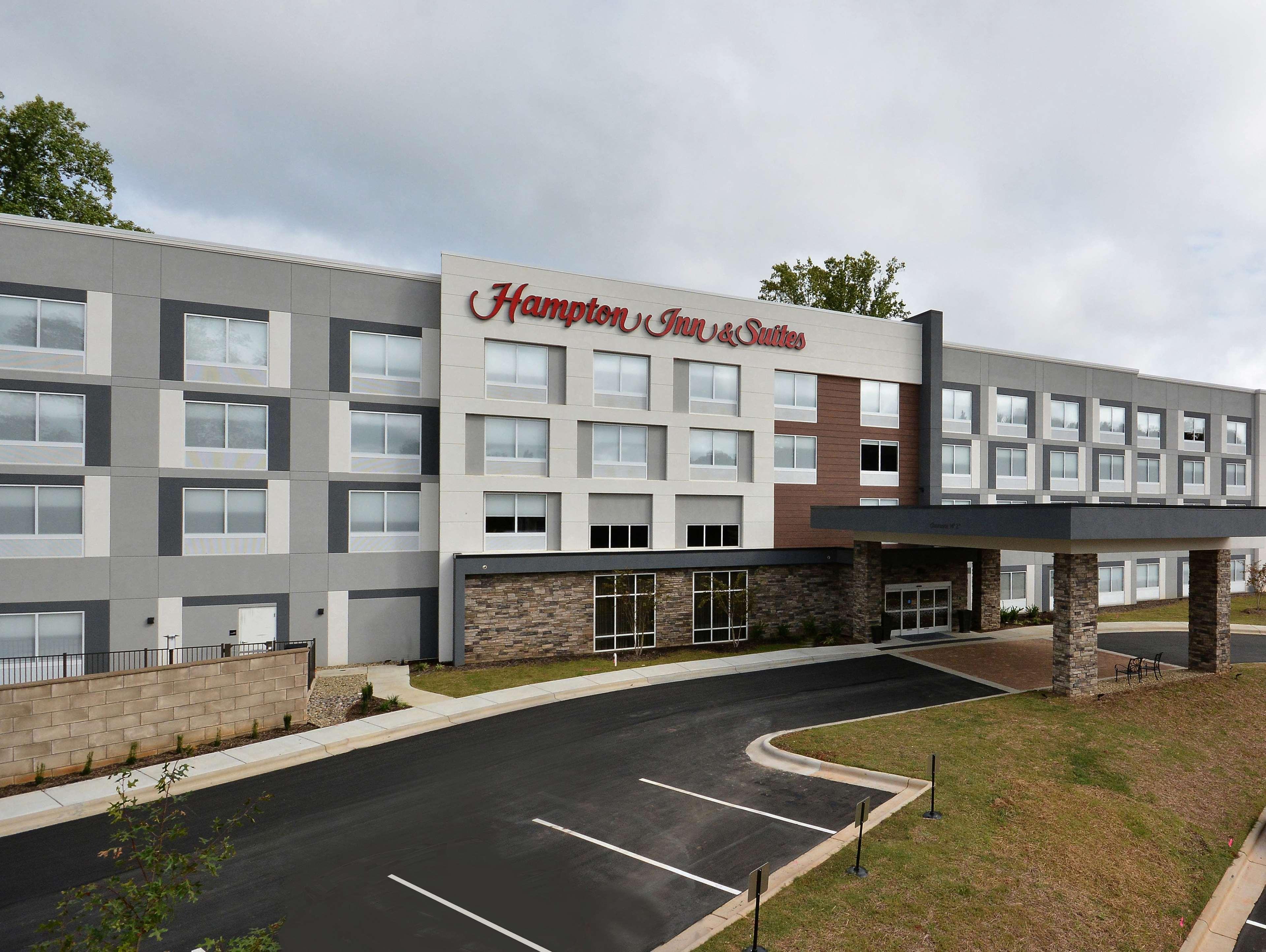 Hampton Inn & Suites Charlotte North I 485 Exterior foto